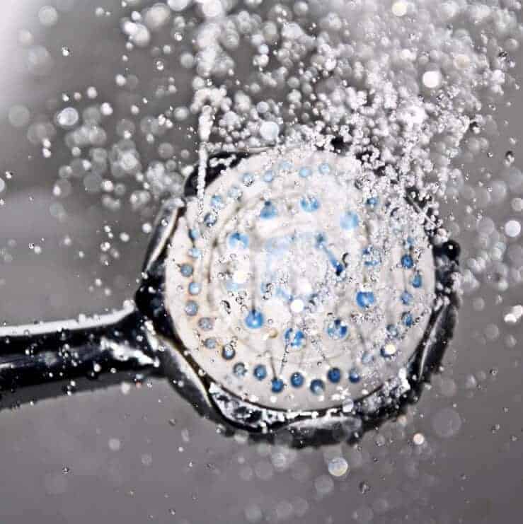shower-head-spraying-water